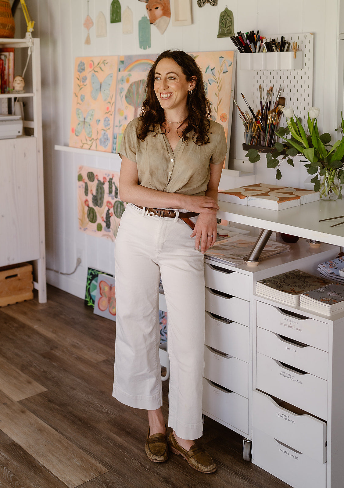 Matty Miller in her Denver studio