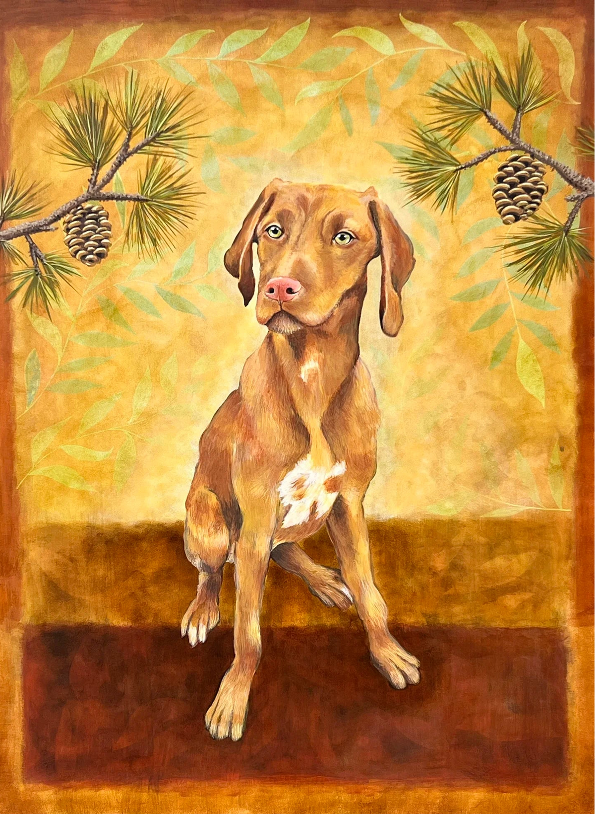 Rothko inspired custom art commission painted by Matty Miller