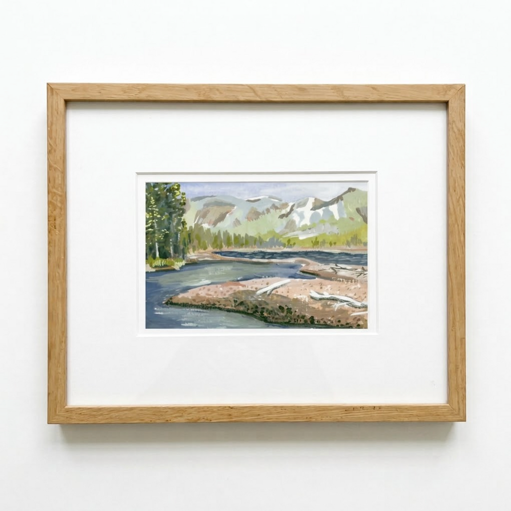 Confluence – Original Lewis Lake Yellowstone Landscape Painting