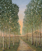 Aspen Portal, Aspen Grove Art Print by Matty Miller