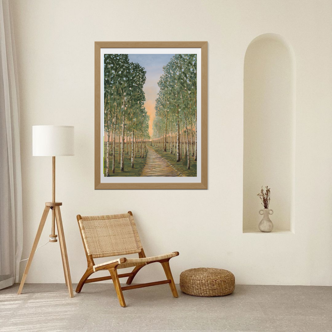 Aspen Portal, Aspen Grove Art Print by Matty Miller