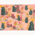 Cactus Garden II, Original Desert Cactus Botanical Painting by Matty Miller