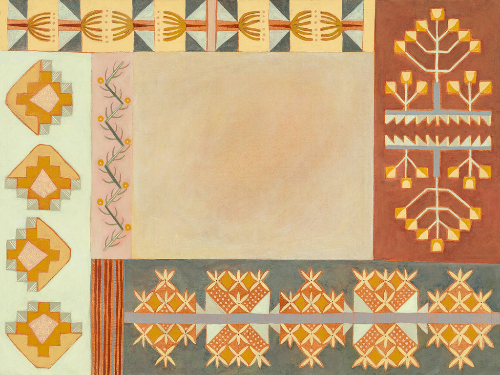Chamisa, Southwestern Geometric Art Print by Matty Miller