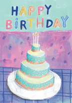 Happy Birthday Greeting Card by Matty Miller