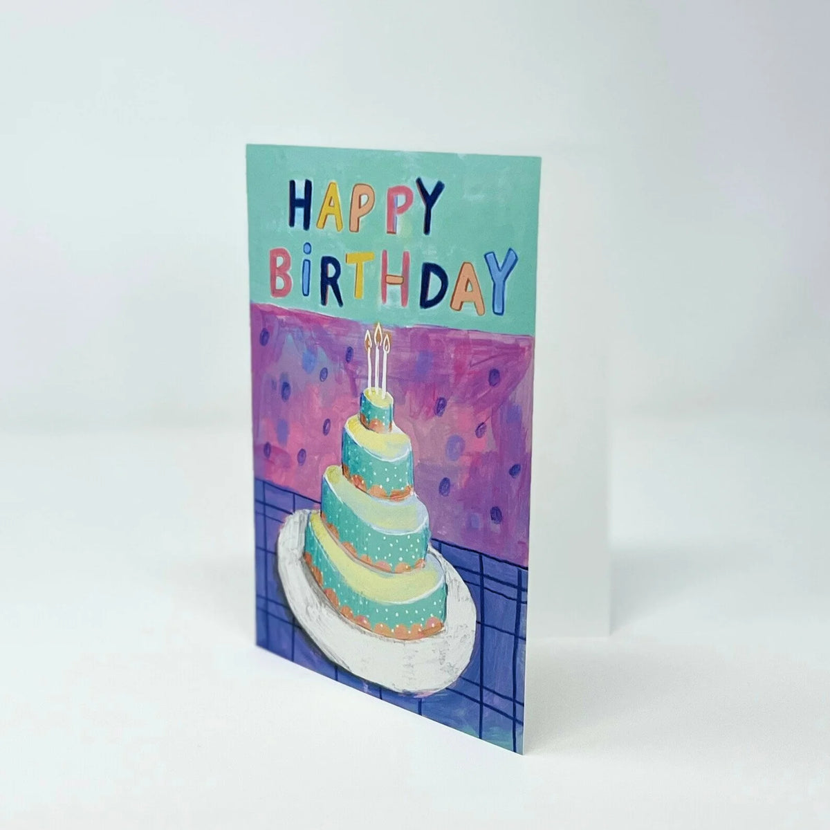 Happy Birthday Greeting Card by Matty Miller