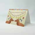 Holiday Reindeer Greeting Card by Matty Miller