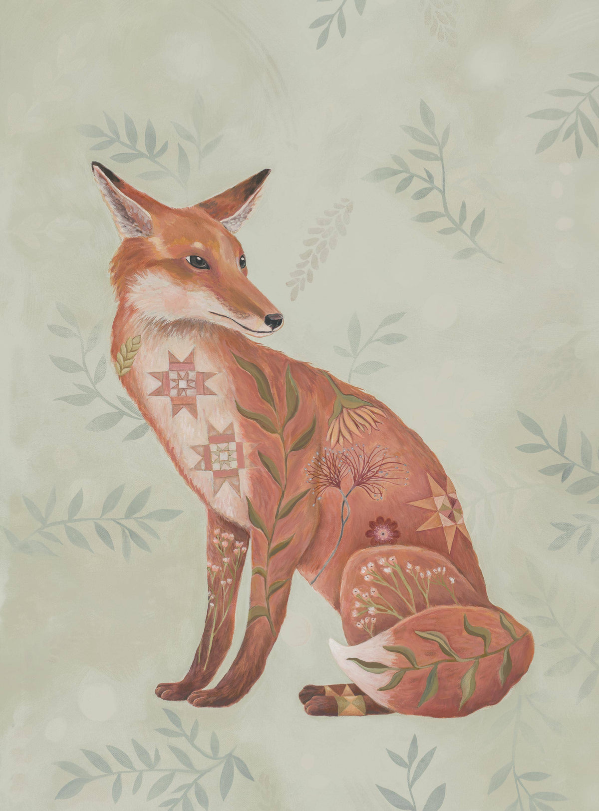 Innocent Mischief is Good for the Soul, Fox Art Print by Matty Miller