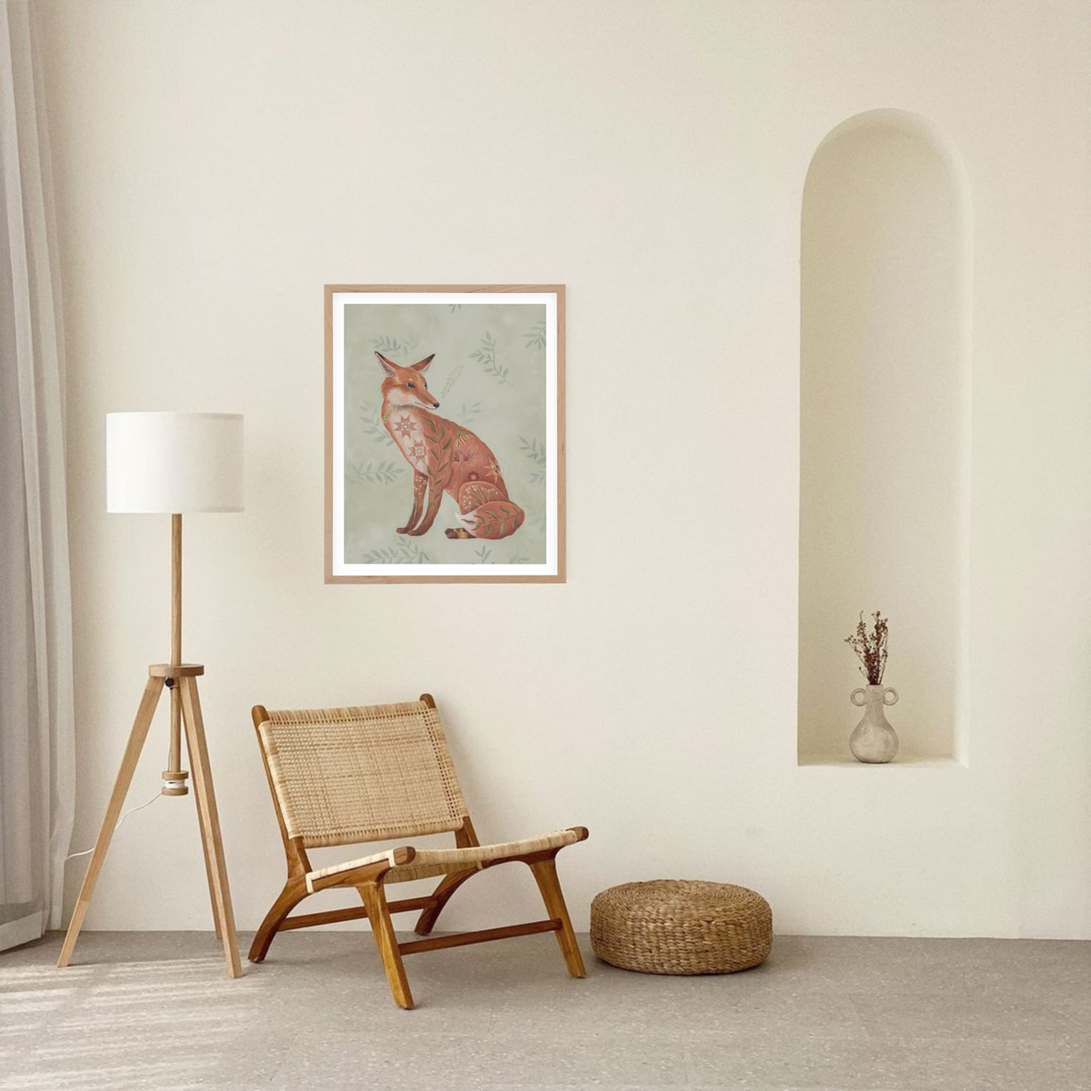 Innocent Mischief is Good for the Soul, Fox Art Print by Matty Miller