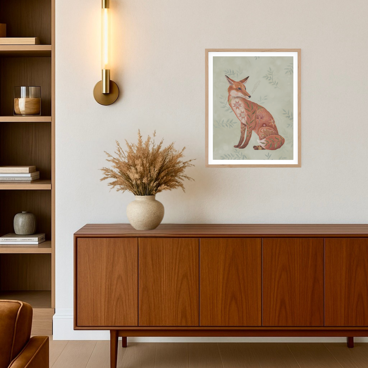 Innocent Mischief is Good for the Soul, Fox Art Print by Matty Miller