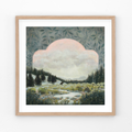 Meadow Portal, Colorado mountain meadow art print inspired by the Flat Tops by Matty Miller