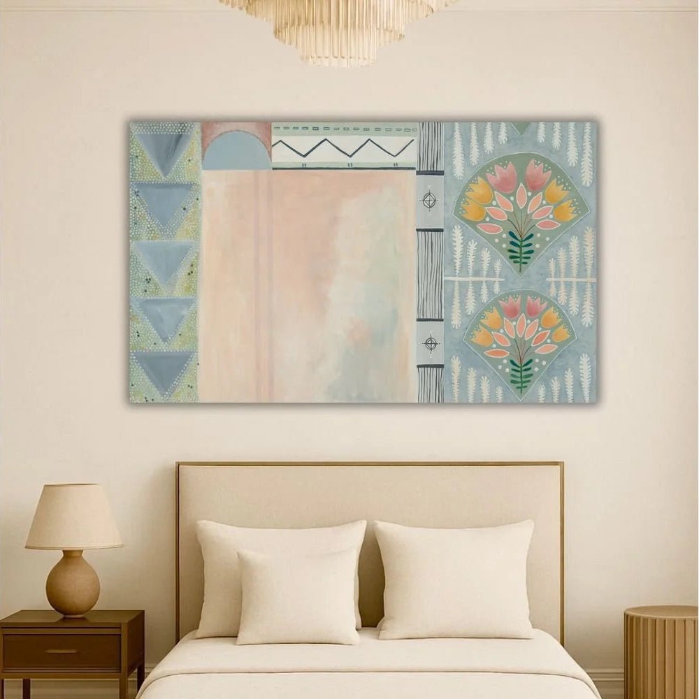 Palimpsest, Original Large Abstract Canvas Painting by Matty Miller