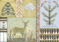 Protecting Innocence, Original Deer & Tree of Life Painting by Matty Miller