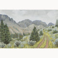 Silent Symphony, Original Wapiti WY Wildflower Landscape Painting by Matty Miller