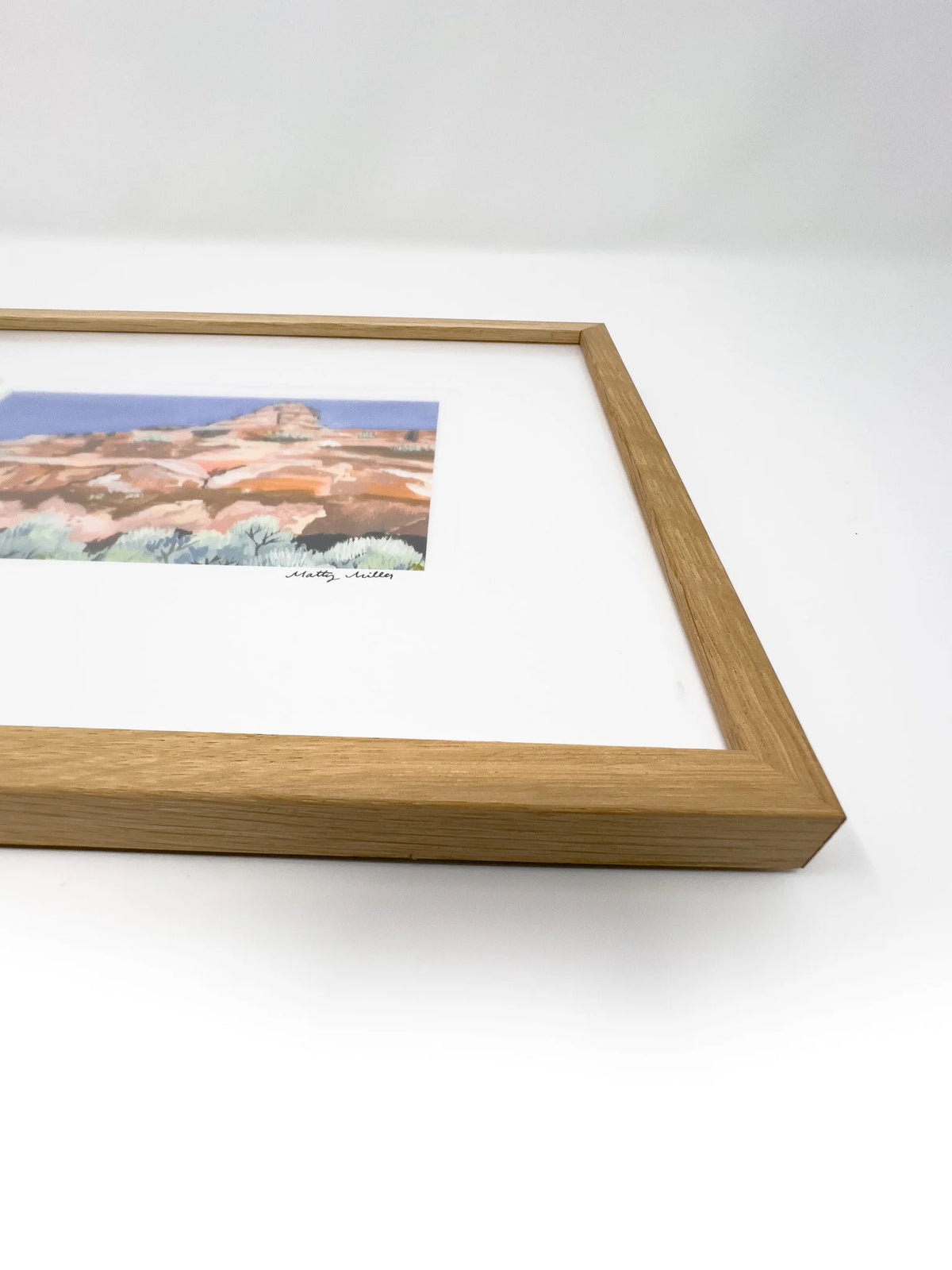 Swiftly through the Sagebrush, Original Western Landscape Painting by Matty Miller