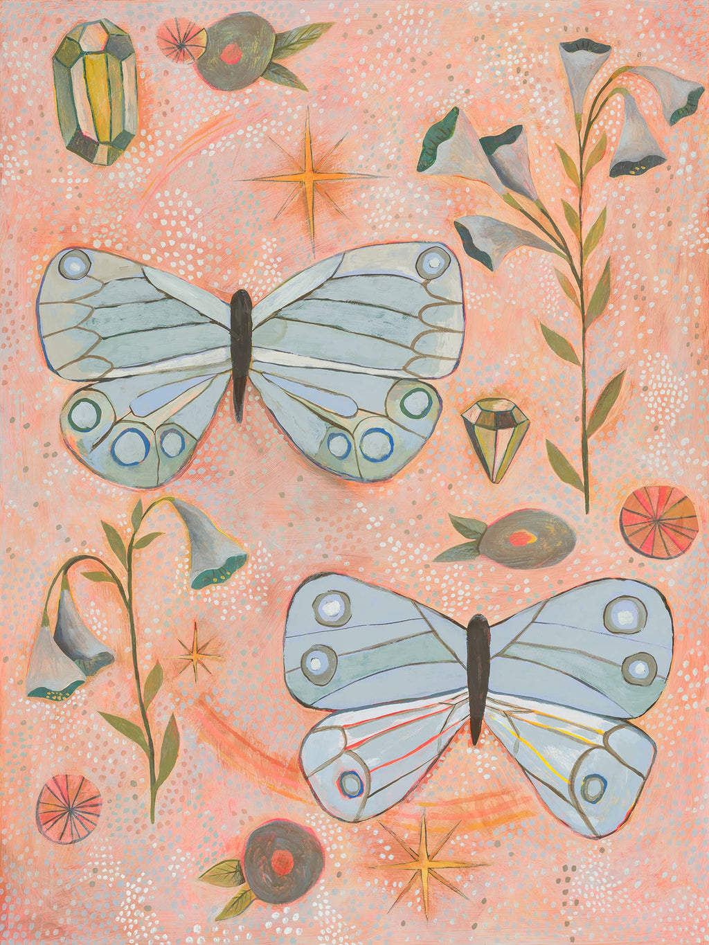 To Love is to Remember, Butterfly Art Print by Matty Miller