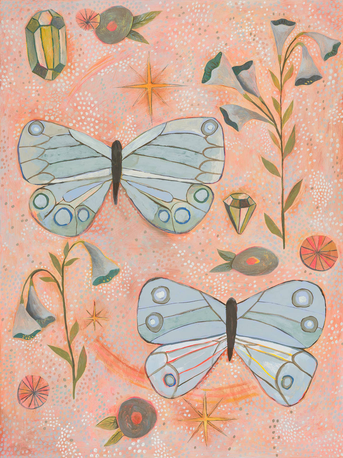 To Love is to Remember, Butterfly Art Print by Matty Miller
