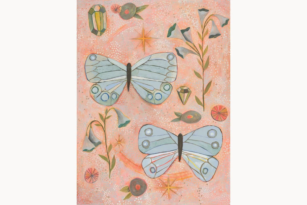 To Love is to Remember, Butterfly Art Print by Matty Miller