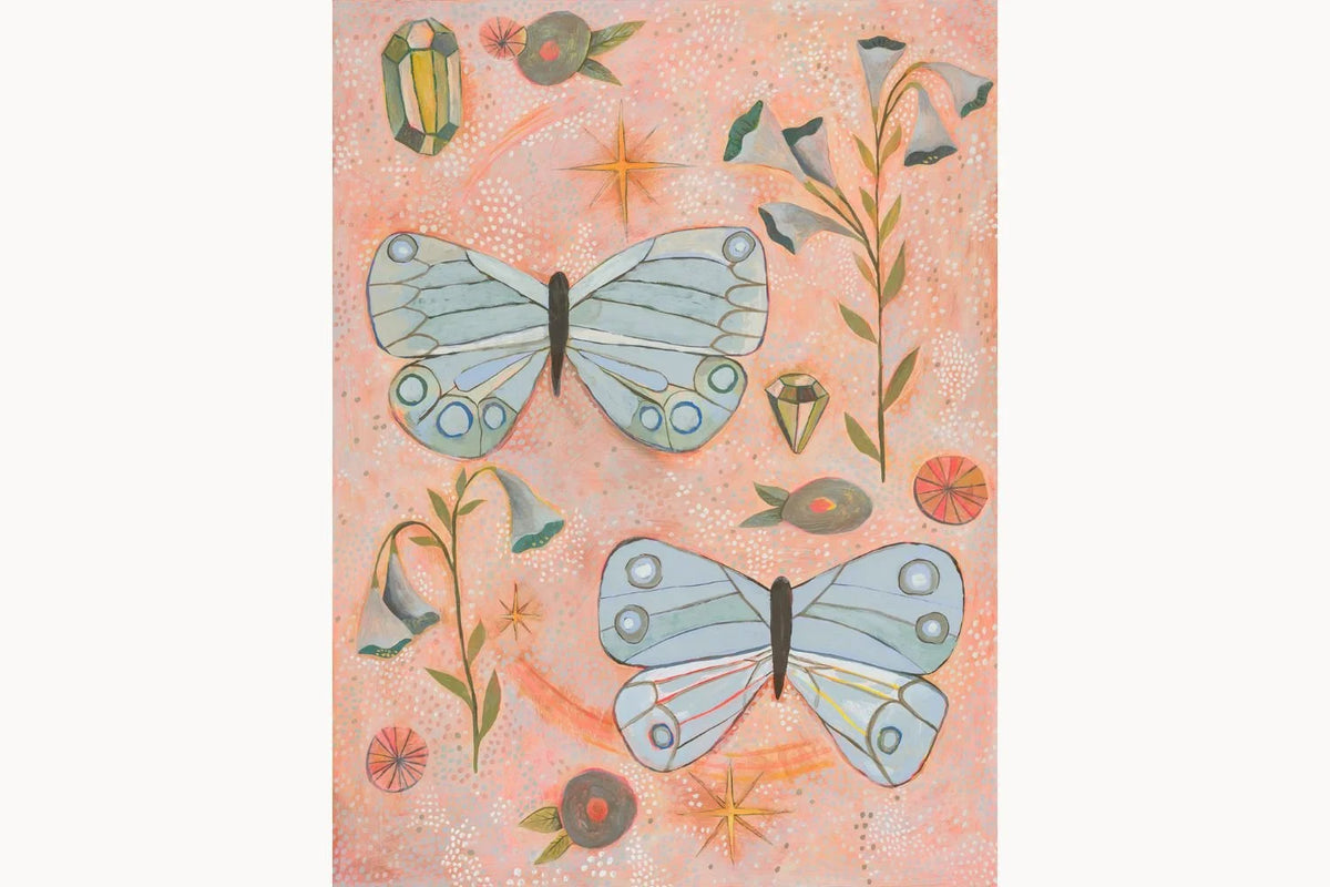 To Love is to Remember, Butterfly Art Print by Matty Miller