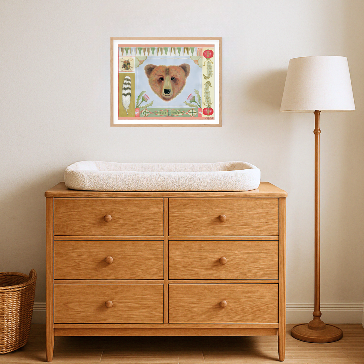 Ursa, Bear Art Print by Matty Miller