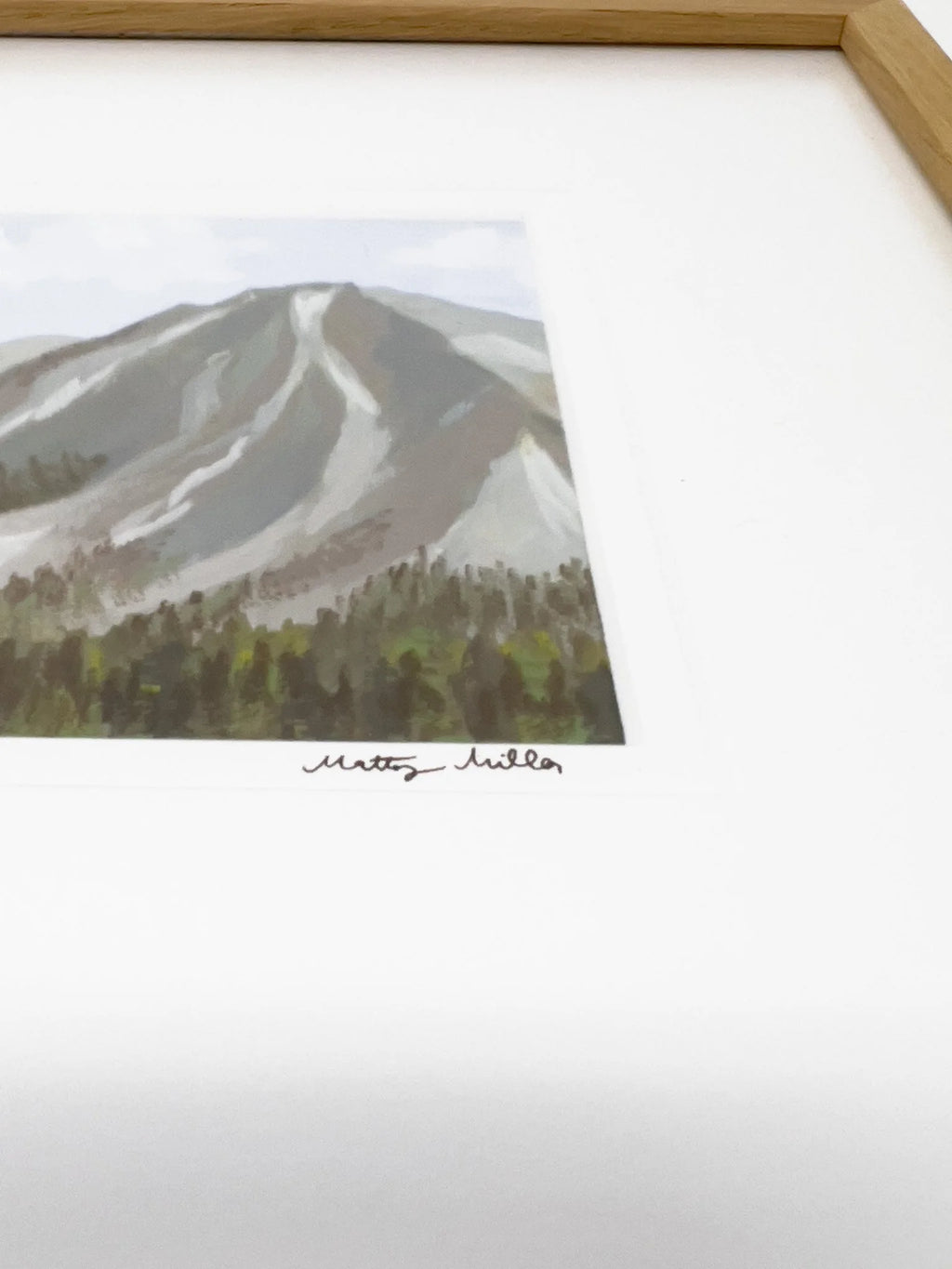 Valley View, Original Two Medicine Lake Montana Landscape Painting by Matty Miller