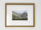 Valley View, Two Medicine Lake Montana Landscape Art Print by Matty Miller