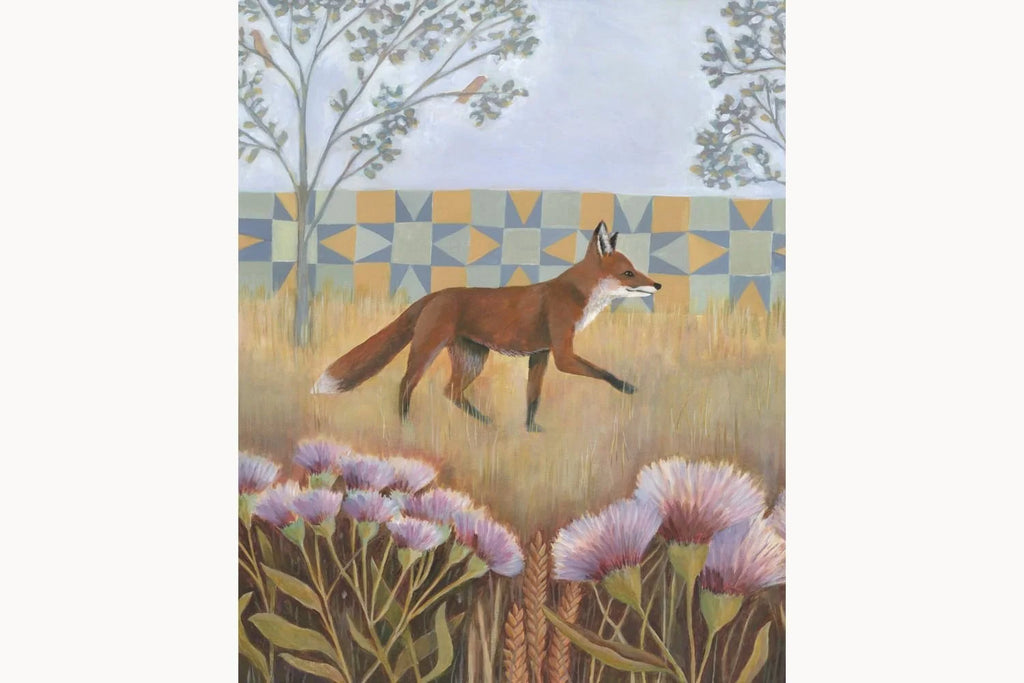 Vesper, Fox Art Print by Matty Miller