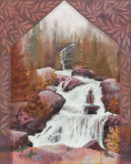 Waterfall Portal, Cascade Creek Art Print by Matty Miller