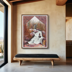 Waterfall Portal, Cascade Creek Art Print by Matty Miller